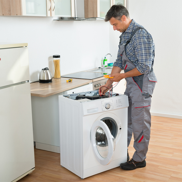 can you walk me through the steps of troubleshooting my washer issue in Kings Bay Georgia